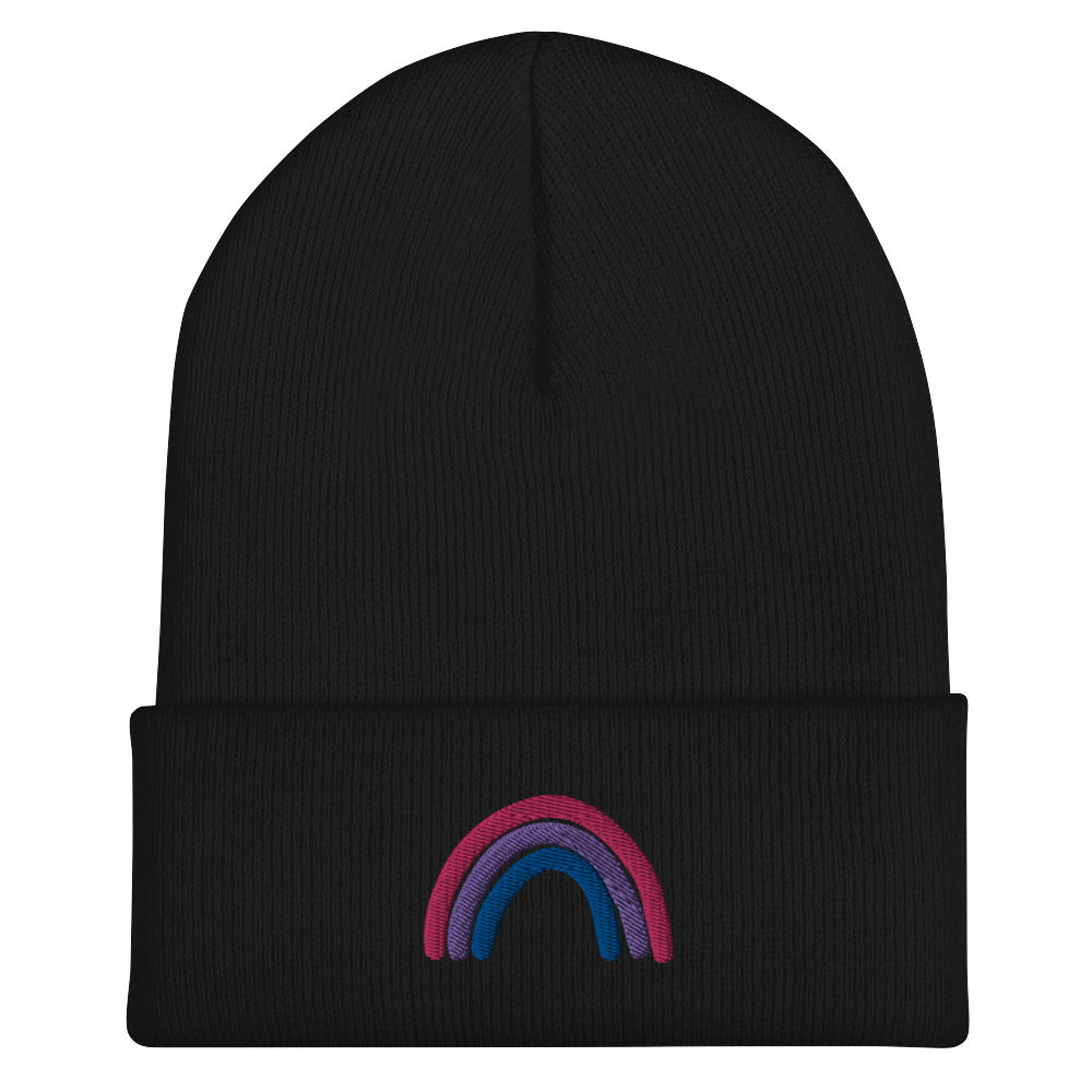 Bi Rainbow Beanie