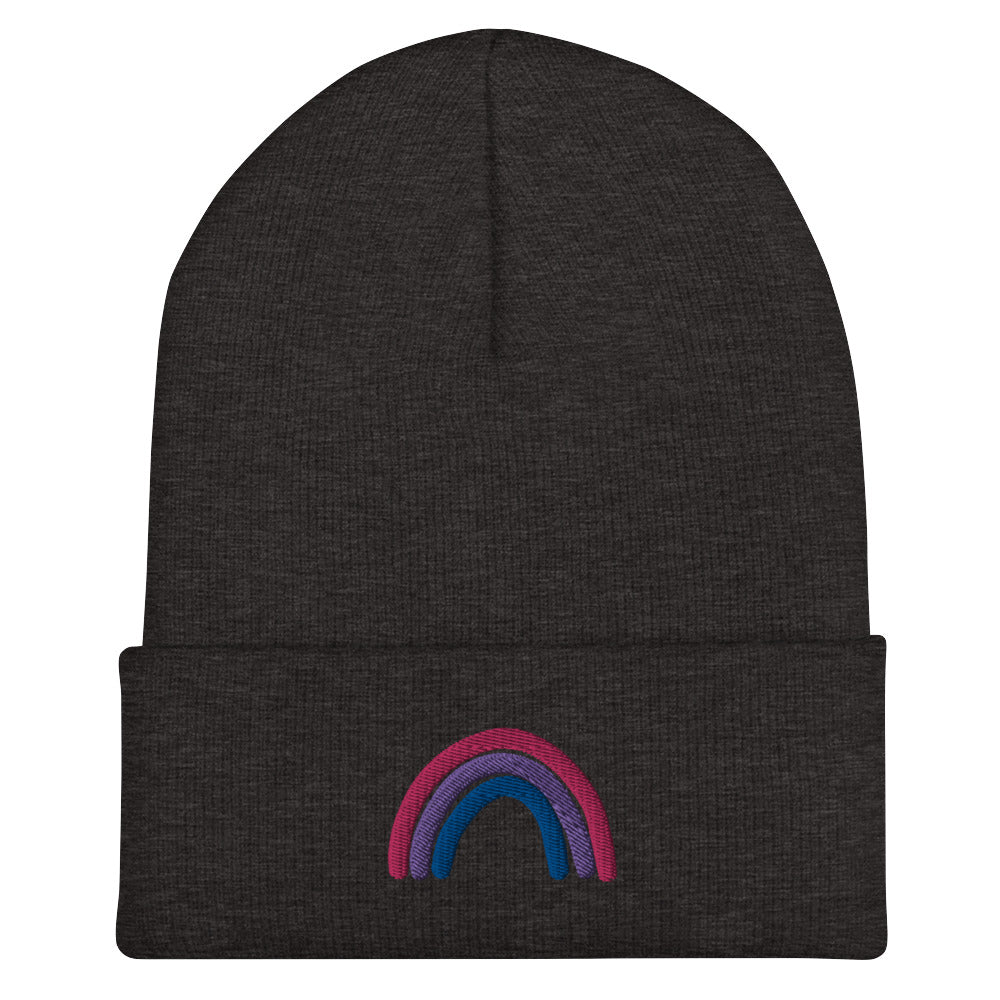 Bi Rainbow Beanie