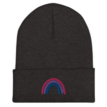 Load image into Gallery viewer, Bi Rainbow Beanie