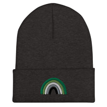 Load image into Gallery viewer, Aromantic Rainbow Beanie