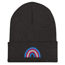 Load image into Gallery viewer, Trans Rainbow Beanie