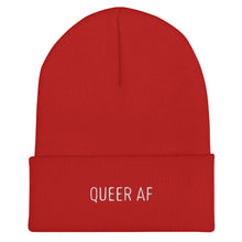Load image into Gallery viewer, Queer AF Beanie