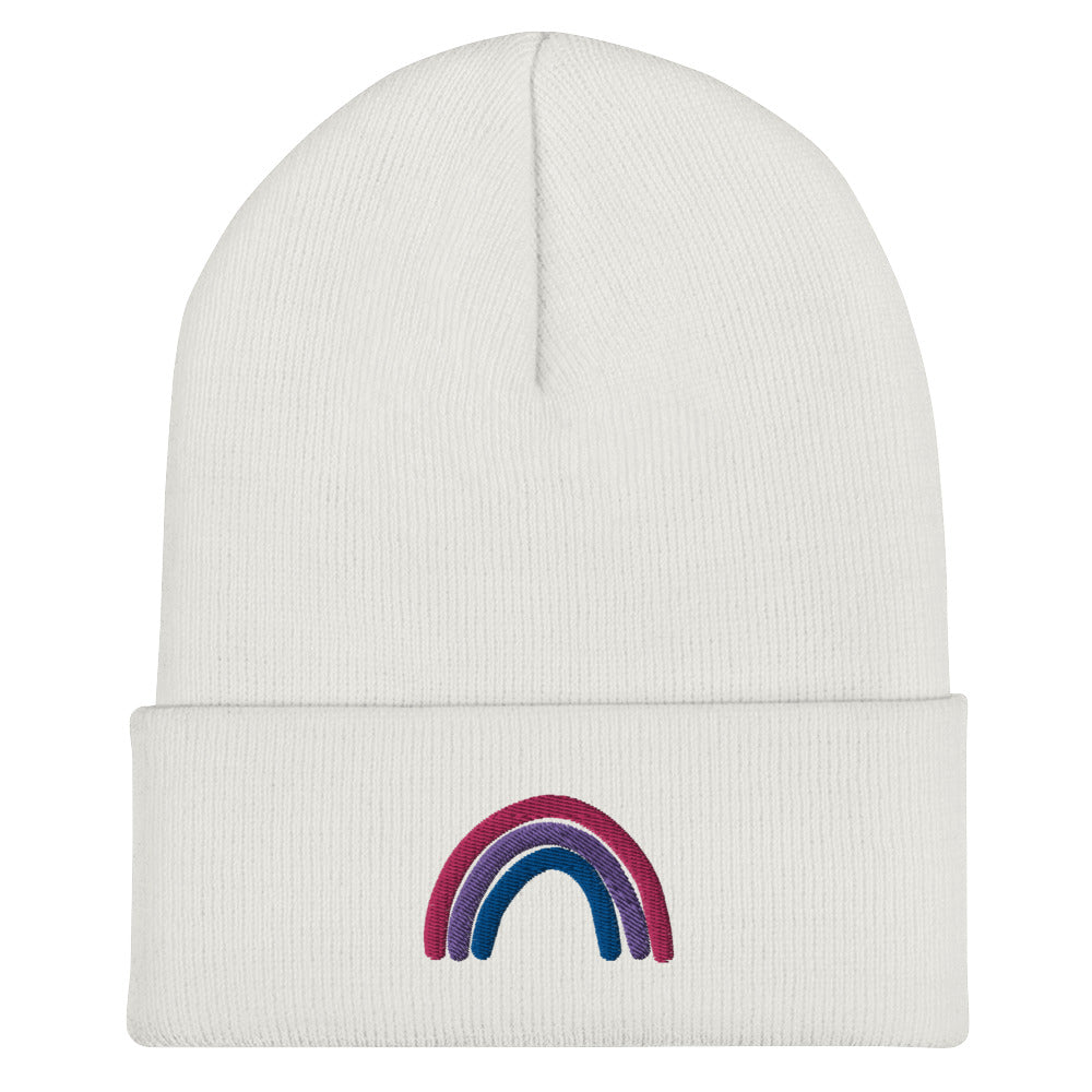 Bi Rainbow Beanie