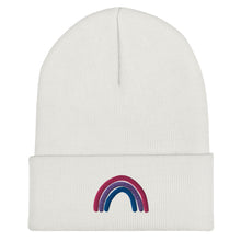 Load image into Gallery viewer, Bi Rainbow Beanie