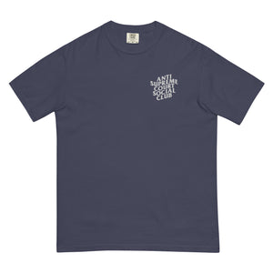 Anti Supreme Court Social Club Embroidered Heavyweight Tee