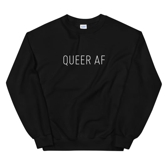 Queer AF Unisex Crewneck
