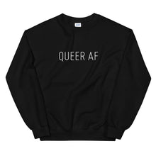 Load image into Gallery viewer, Queer AF Unisex Crewneck
