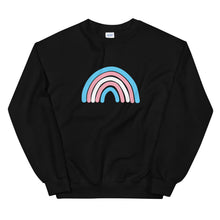 Load image into Gallery viewer, Trans Rainbow Unisex Crewneck