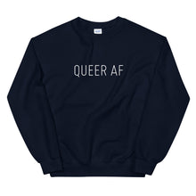 Load image into Gallery viewer, Queer AF Unisex Crewneck