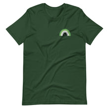 Load image into Gallery viewer, Aromantic Rainbow Tee