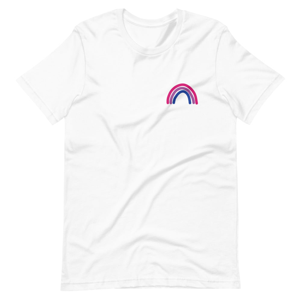 Bi Rainbow Tee