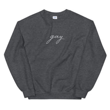 Load image into Gallery viewer, Subtle Gay Crewneck