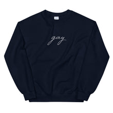 Load image into Gallery viewer, Subtle Gay Crewneck