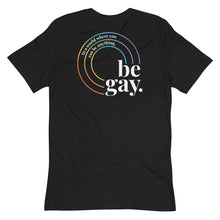 Load image into Gallery viewer, Be Gay Pocket Tee