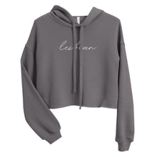 Load image into Gallery viewer, Subtle Lesbian Crop Hoodie