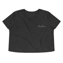 Load image into Gallery viewer, Subtle Lesbian Crop Tee
