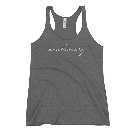 Subtle Nonbinary Racerback Tank