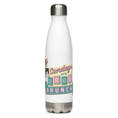 Drag Brunch Stainless Steel Water Bottle