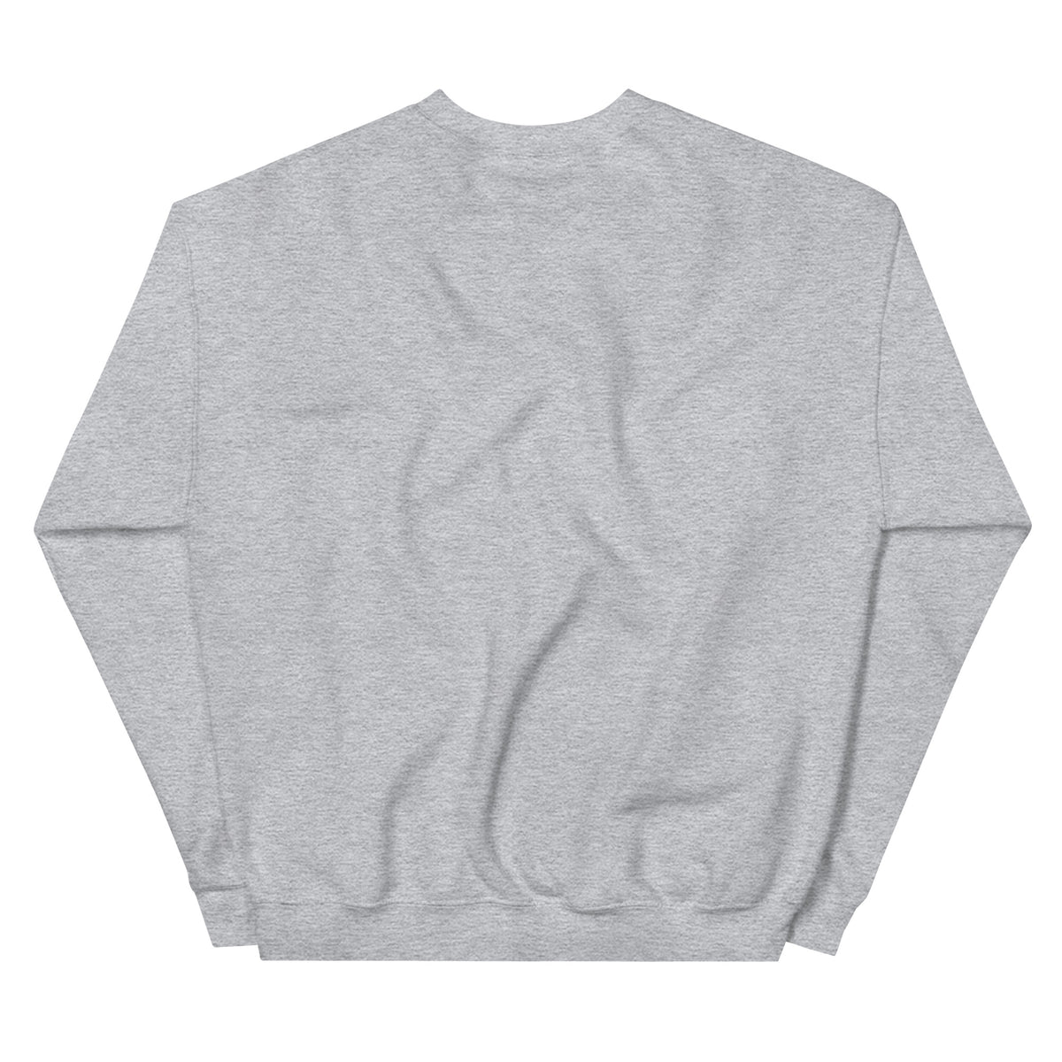 Second Date Moving Co. Crewneck Sweatshirt: We Bring the Dog in Sport Grey, back view