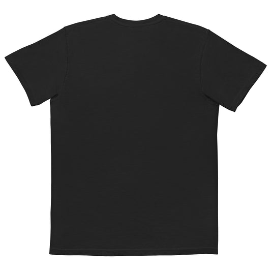 Proud Pocket Tee in black, back view
