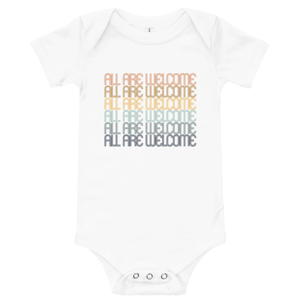 All Are Welcome Onesie