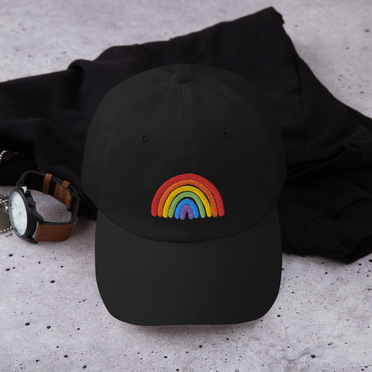 Rainbow Dad Hat