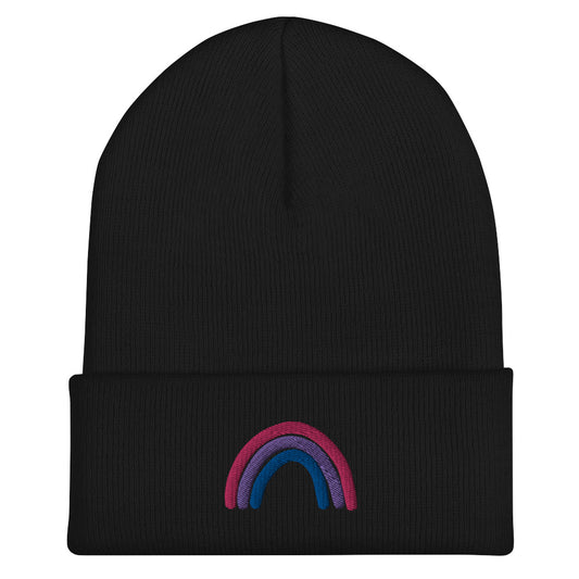 Bi Rainbow Beanie