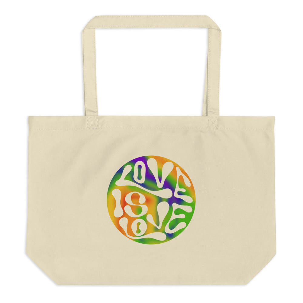 Large Love is Love Tote