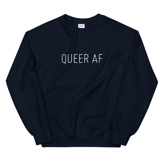 Queer AF Unisex Crewneck