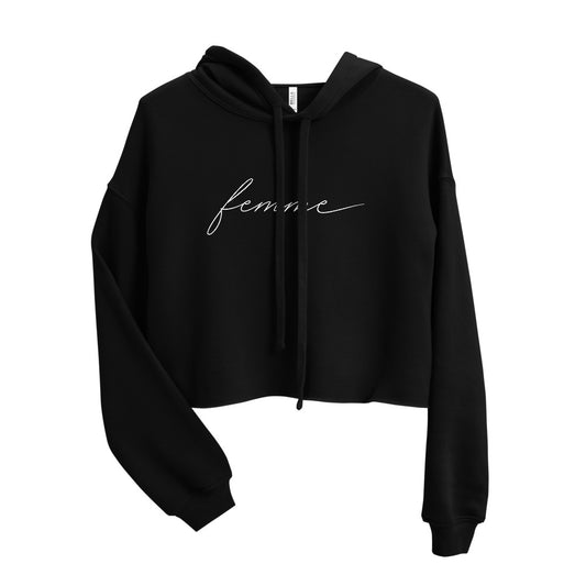 Subtle Femme Crop Hoodie