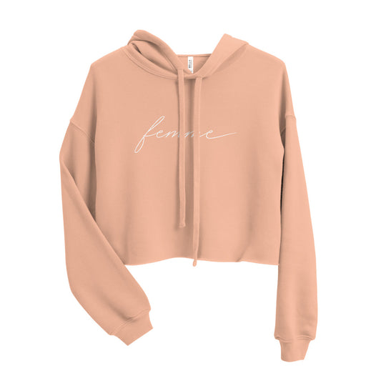 Subtle Femme Crop Hoodie