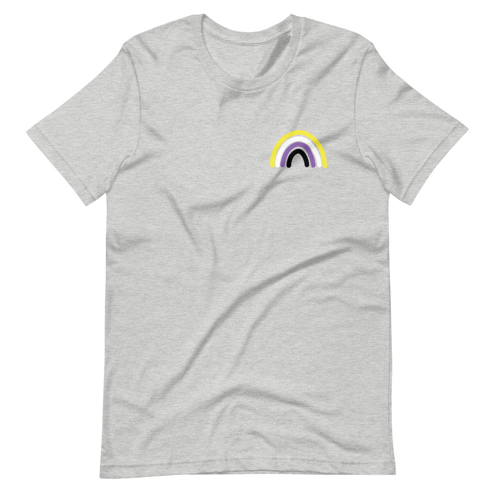 Nonbinary Rainbow Tee