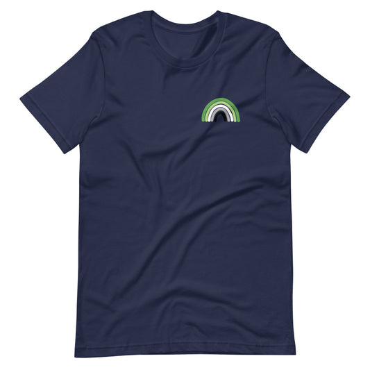 Aromantic Rainbow Tee