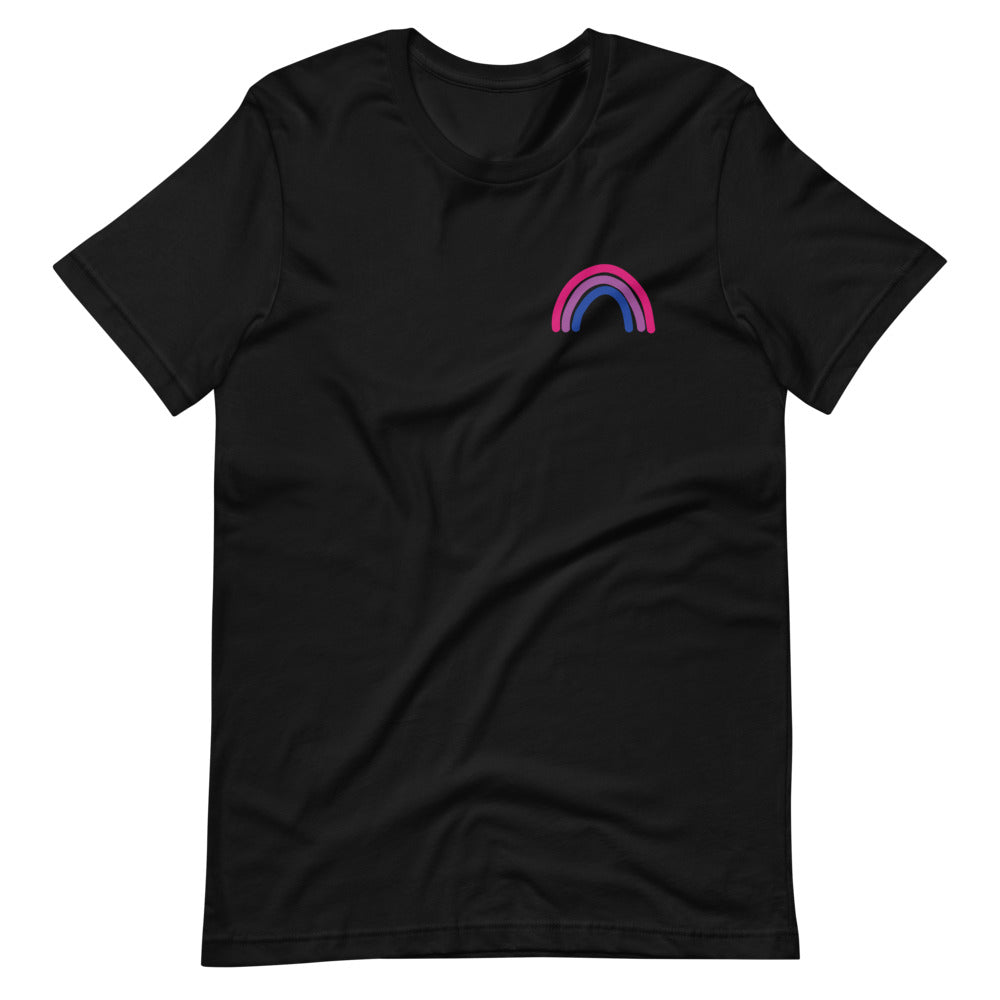 Bi Rainbow Tee