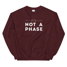 Load image into Gallery viewer, It&#39;s Not A Phase Unisex Crewneck
