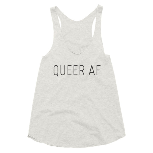 Queer AF Racerback Tank