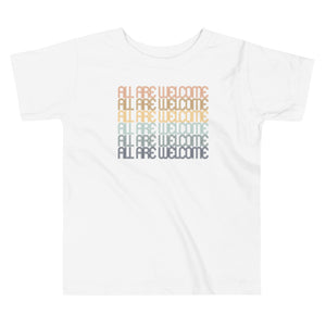 All Are Welcome Toddler Tee
