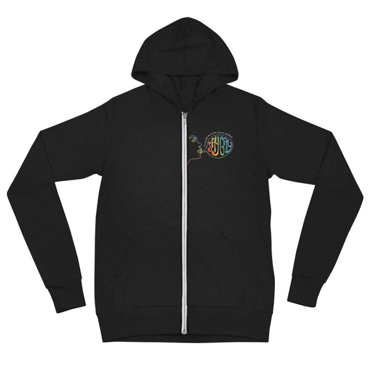 Say Gay Zip Hoodie