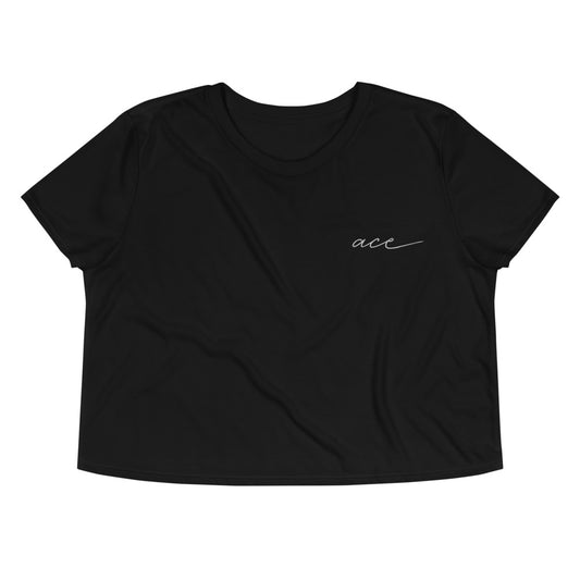 Subtle Ace Crop Tee