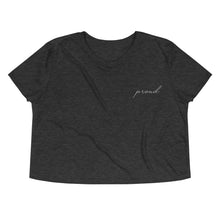 Load image into Gallery viewer, Subtle Proud Crop Tee
