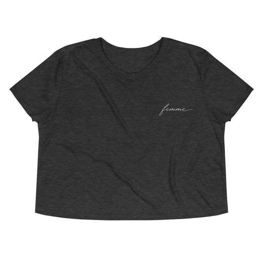 Subtle Femme Crop Tee