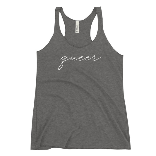 Subtle Queer Racerback Tank